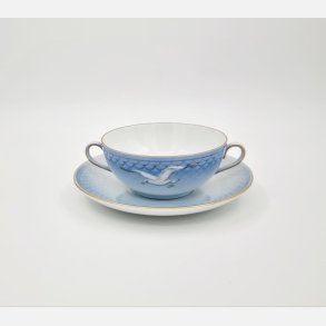 Mgestel Bouillonkop nr. 247 Med Guldkant 2 sortering  