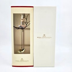 Royal Copenhagen Lysholder Med Fugl.