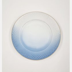 Bl Tone Dkketallerken / Musling nr. 248 Med Guldkant 1 sortering 