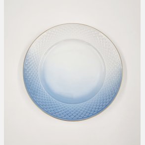 Bl Tone Dkketallerken / Musling nr. 248 Med Guldkant 1 sortering 