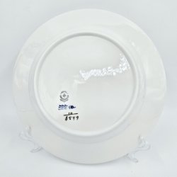 Bl Blomst Kantet Middagstallerken nr. 10-8549. sortering 3  