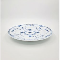 Musselmalet Halvblonde Stor Middagstallerken nr. 627. sortering 1