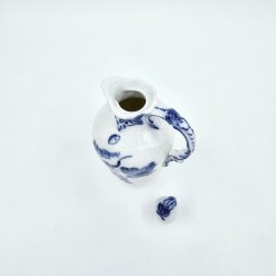 Bl Blomst Svejfet Olie Kande nr. 10-1540. sortering 1  