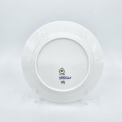 Musselmalet Riflet Tallerken nr. 179. sortering 1 