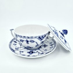 Musselmalet Halvblonde Bouillonkop nr. 1-764. sortering 2 