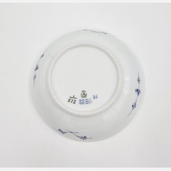 Musselmalet Halvblonde Salatfad nr. 1-512. sorterin 2 