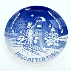 B &amp; G Juleplatte �r 1984. Sortering 1 