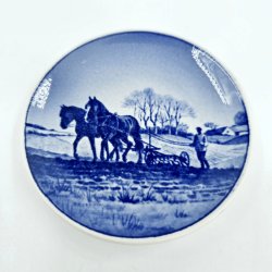 Royal Copenhagen Mini Platte Landmand 76 -2010    
