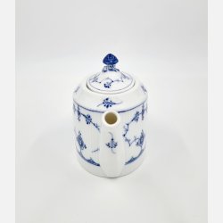 Musselmalet Riflet Oval Tekande nr. 1-253. sortering 1 