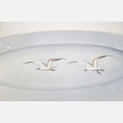 Mgestel Fiskefad Uden Guldkant 2 sortering Sjlden