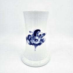 Bl Blomst Flettet Vase nr. 10-8237. sortering 2 Sjlden