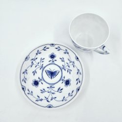 Sommerfugl Kaffekop &amp; Underkop nr. 102. sortering 1 
