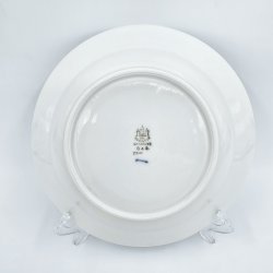 Julerose Dyb Tallerken nr. 23. sortering 2  