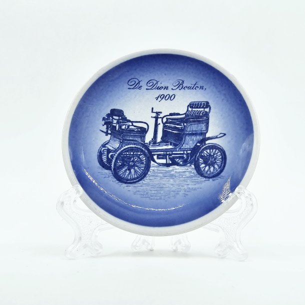 Royal Copenhagen Miniature Plate De Dion Bouton 1900 