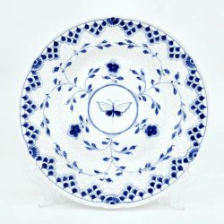 Dickens Sommerfugl Middagstallerken nr. 25. sortering 2  