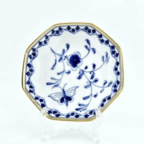 Dickens Sommerfugl Ottekantet Asiet nr. 246 Med Guldkant 1 sortering 