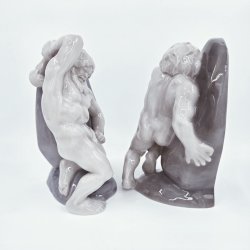 B &amp; G Figur Bogsttte nr. 2100 - 2104. Sortering 2 ST