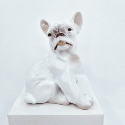 B &amp; G Figurer Fransk Bulldog nr. 1983. sortering 1 