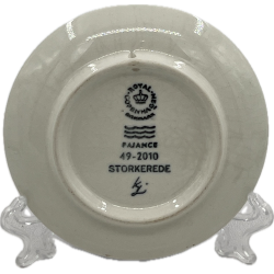 Royal Copenhagen Miniature Plate Storkerede 49-2010 