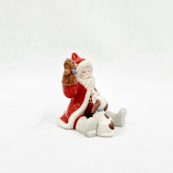 Royal Copenhagen Julemanden Spiller Dukketeater 2009 Sortering 1  