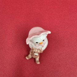 Royal Copenhagen Figur Snemand Pige nr. 020. sortering 1 