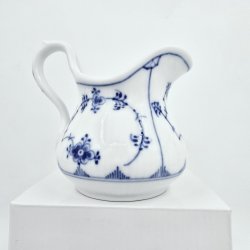 Musselmalet Riflet Fldekande nr.1-2092. sortering 1 Sjlden 