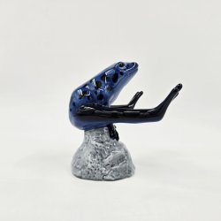 Royal Copenhagen Figur Bl� Fr� nr. 557. sortering 1 