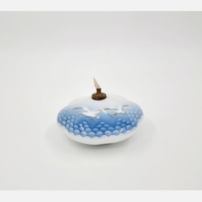 Mgestel Olielampe nr. 373 Med Guldkant 1 sortering Sjlden 