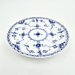 Musselmalet Halvblonde Sidetallerken nr. 1-576. sortering 2  