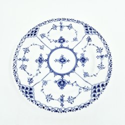 Musselmalet Halvblonde Kagetallerken nr. 1-575. sortering 2  