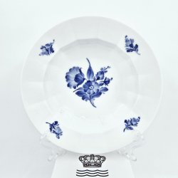 Bl Blomst Kantet Lille Dybtallerken nr. 10-8547. sortering 3  