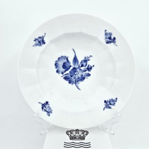 Bl Blomst Kantet Lille Dybtallerken nr. 10-8547. sortering 3  