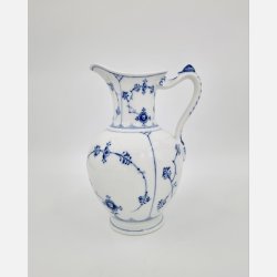 Musselmalet Riflet Chokolade Kande nr.1-482. sortering 1