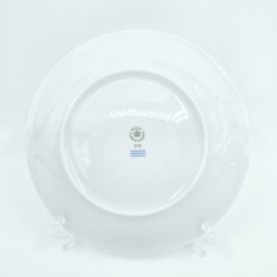 Royal Copenhagen Hvid Tallerken nr. 619. sortering 1 