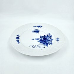 Bl� Blomst Svejfet Middagstallerken nr. 10-1710. sortering 1