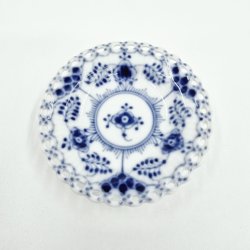 Musselmalet Helblonde Rund Asiet nr. 1-1004. sortering 1 