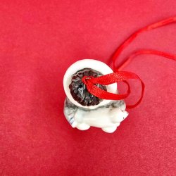 Royal Copenhagen Juleornament Grndlandske Dreng Figur nr. 153. 1 Sortering 