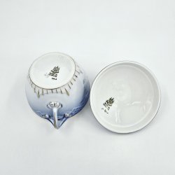 Mgestel Sukkerskl nr. 94A Med Guldkant 2 sortering  