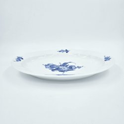Bl Blomst Kantet Ovalt Fad nr. 10-8538. sortering 1  
