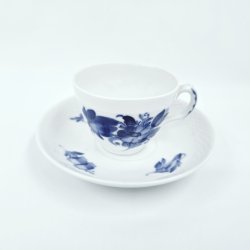 Bl� Blomst Flettet Espressokop nr. 10-8040. sortering 2  