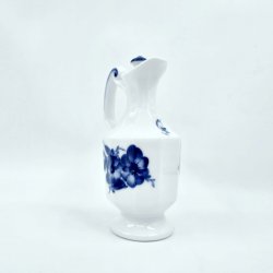 Bl� Blomst Kantet Olie Kande nr. 10-8582. sortering 1 