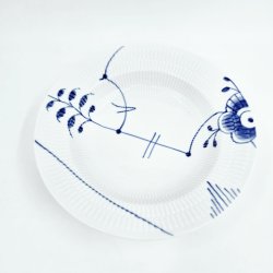 Bl Mega Riflet Dyb Tallerken nr. 604. sortering 1 