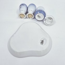 Mgestel Plate De Menage nr. 52D Med Guldkant 1 sortering  