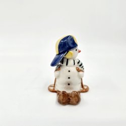 Royal Copenhagen Figur Snemand Dreng P Ski nr. 771. sortering 1 