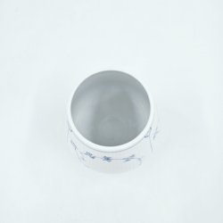 Musselmalet Riflet Vase nr. 680. sortering 1  