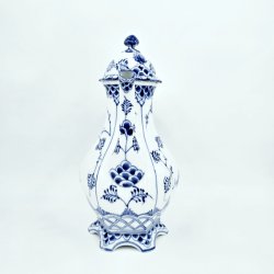 Musselmalet Helblonde Stor Kaffekande nr. 1-1202. sortering 3 