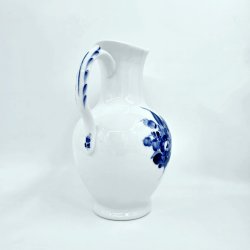 Bl� Blomst Flettet Chokoladekande nr. 10-8147. sortering 2 