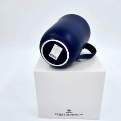 Royal Copenhagen Bl Riflet Krus nr. 497. sortering 1 