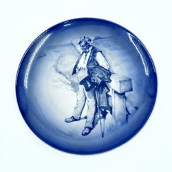 B &amp; G Platte Den T�rstige Mand nr 4882/619. Sortering 1