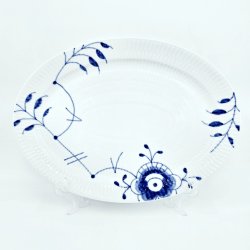 Bl Mega Riflet Oval Tallerken nr. 626. sortering 2 